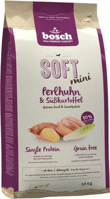 Immagine prodotto di Bosch 1kg SOFT Mini Faraona & Patate Dolci