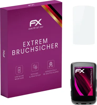 Produktbild von atFoliX FX-Hybrid-Glass Displayfolie kompatibel mit Hammerhead Karoo 2 Glasfolie