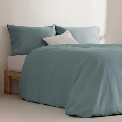 Immagine prodotto di Set da letto morbido e traspirante 150-160 cm, blu, 240x220 cm, in cotone