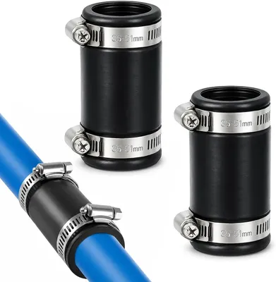 Immagine prodotto di Raccordo in gomma, flessibile, da 36 a 43 mm, per giunzioni di tubi