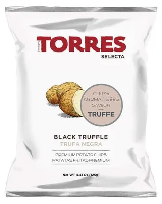 Zdjęcie produktu dla Chipsy z czarnej trufli Torres Selecta, 40 g