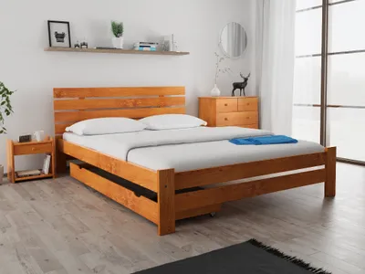 Produktbild von Hochbett Paris 140 x 200 cm, Erle Matratze: Matratze Coco Maxi 19 cm, Lattenrost: Mit Lamellenrost