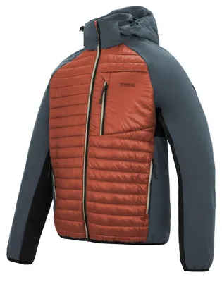 Image de Veste softshell Regatta Pro Hybrid II pour homme, taille : M, couleur : Brick/Black