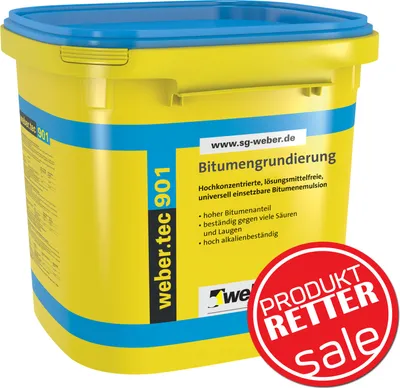 Produktbild von weber.tec 901 Bitumengrundierung, 10 Ltr.