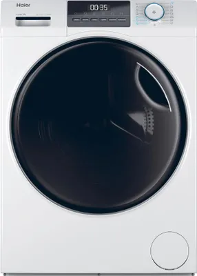 Image de Haier HWD90-BP14929A Lave-linge séchant pose libre Chargement frontal Blanc D