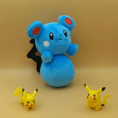 Produktbild von Pokemon Azurill Kuscheltier - 15 cm Plüschtier