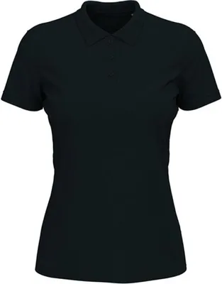 Produktbild von Stedman ST9160 | Lux Polo Women Damen Poloshirt - Farbe: Blue Midnight - Größe: 3XL