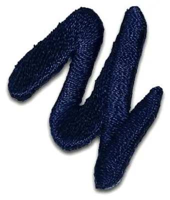 Produktbild von Buchstabe Y 3.8x2.7cm: Alphabet Buchstaben Einzeln Auswählbar - Aufnäher, Bügelbild, Aufbügler, Applikationen, Patches, Flicken, Zum Aufbügeln