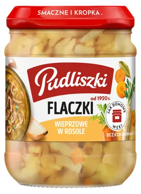 Obrázok produktu pre Pudliszki Flaczki wieprzowe 450 g