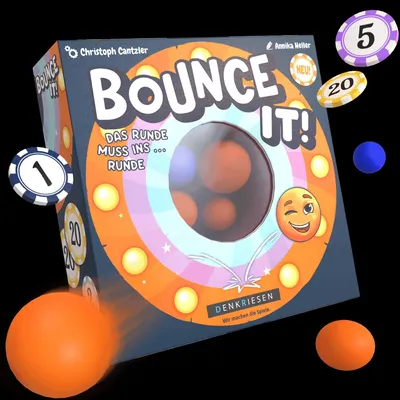 Produktbild von Bounce it! - 'Das Runde muss ins... Runde'
