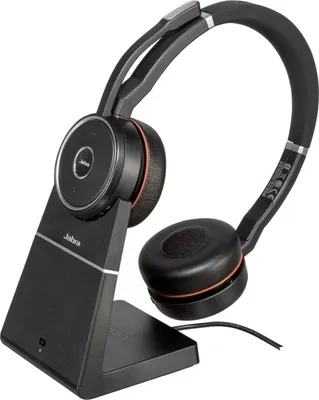 Produktbild von Jabra Evolve 75+ UC Stereo - Headset - On-Ear - Bluetooth - kabellos - aktive Rauschunterdrückung