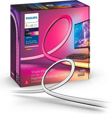Zdjęcie produktu dla Philips Hue Play Gradient LED Lightstrip PC 32/34 Zoll