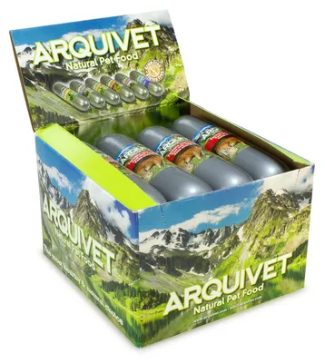 Productafbeelding van Arquivet Natuurlijke Hondenvoeding, Rundvlees met Groenten, 500 gram, 12 stuks