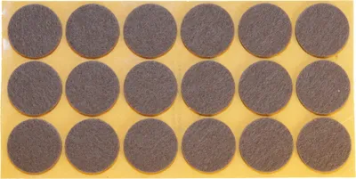 Produktbild von TrendLine Filzgleiter Ø 28 x 2 mm braun 18-Stück