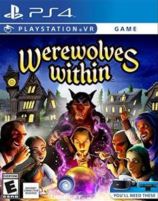 Zdjęcie produktu dla Ubisoft Werewolves Within, PlayStation 4, Tryb multiplayer, dla wszystkich, Wirtualna rzeczywistość (VR) słuchawki są wymagane