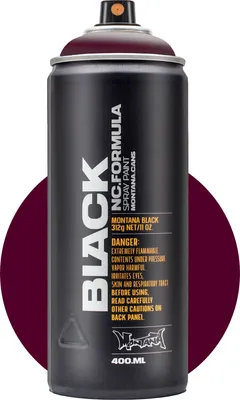 Zdjęcie produktu dla Montana Cans Black Farba w sprayu 3080 Winegum 400 ml 1 szt.