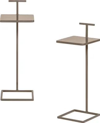 Produktbild von Toste Beistelltisch Metall Dunkel Sand