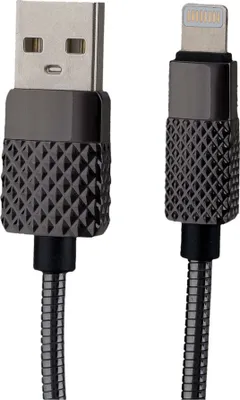 Produktbild von Peter Jäckel 17182, 1 m, Lightning, USB C, Männlich, Männlich, Grau