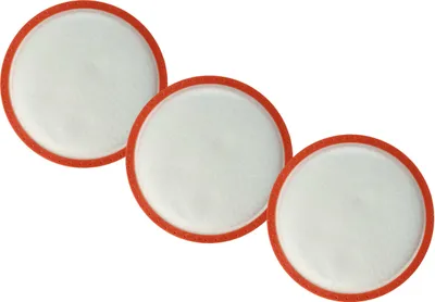 Produktbild von vhbw 3x Vormotorfilter kompatibel mit Dirt Devil Centec 2 M2828-0S, M2828-1, M2828-2, M2828-3, M2828-3S, M2828-4 Staubsauger - Motorschutzfilter