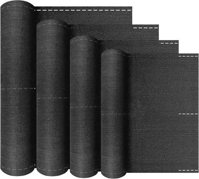 Produktbild von Schattenstoff 150 g/m2 - Sichtschutz und Sichtschutz - UV-stabilisiert und wetterbeständig - 1,2 x 10 m - Grau
