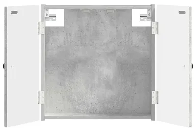 Productafbeelding van vidaXL Dartbordkast EDE, betonkleur, 52,5 x 10,5 x 53,5 cm