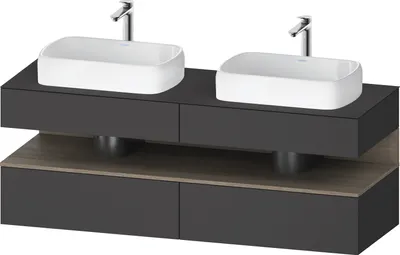 Produktbild von DURAVIT QA4779035490010 QAT KWTU WH Ek. 1600x550x600 Gt Mt.