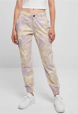 Image de Urban Classics Ladies - Collant cargo extensible à taille haute - M