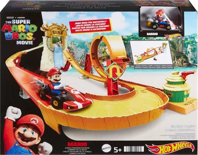 Image de Mattel - Hot Wheels Mario Kart Kong Island Race Track