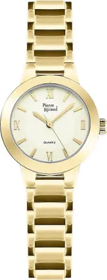 Produktbild von Pierre Ricaud Damenuhr P21080.1161Q gold