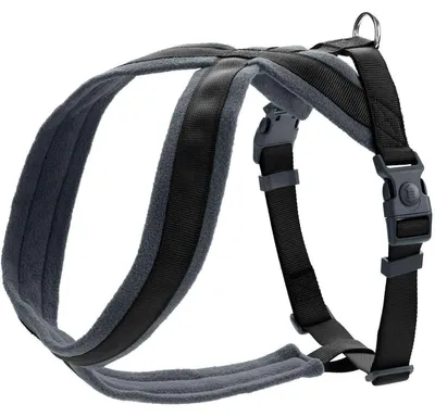 Produktbild von Hunter Geschirr London Comfort, Hund, Zuggeschirr, M, Schwarz, Einfarbig, Kein Muster