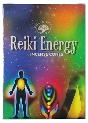 Produktbild von Green Tree Räucherkegel "Reiki Energy" 10 Stk.