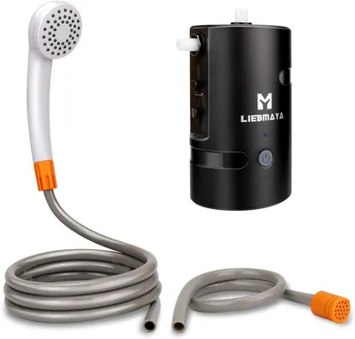Produktbild von Tragbare Camping-Dusche mit USB-Akku 4400mAh
