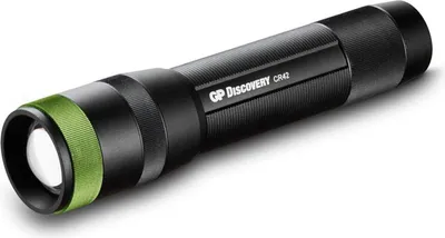 Produktbild von GP Lighting CR42, Taschenlampe, Schwarz, Grün, IPX7, LED, 1 Lampen, 1000 lm