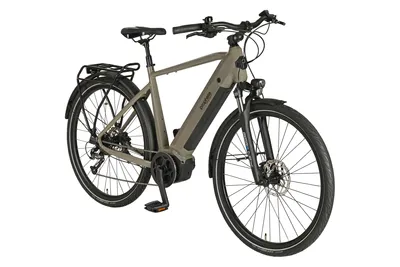 Produktbild von PROPHETE ENTDECKER 3.0 Herren Trekking E-Bike 28" | AEG Mittelmotor 36 V 70 Nm, 400 Wh Akku, Shimano 9-Gang, Hydraulische Scheibenbremse