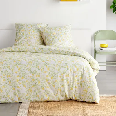 Produktbild von Bedrucktes Bettwäscheset baumwolle blumendruck SUNSHINE ARIELLE