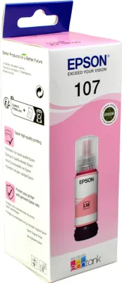 Produktbild von Epson 107, Original, Helle Magenta, Epson, EcoTank ET-18100, 70 ml, 1 Stück(e)