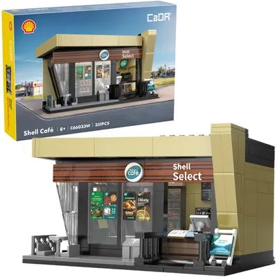 Produktbild von Cada Bauklötze Shell Café 351 Stück C66033W