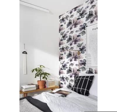 Produktbild von Coloray Fototapete 416x254 cm Latextapete Magicstick - Blumennachtfloral.