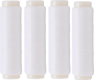 Image de 4 pièces de 100/200 m de fil élastique de pêche en nylon invisible, accessoire très élastique, numéro 3