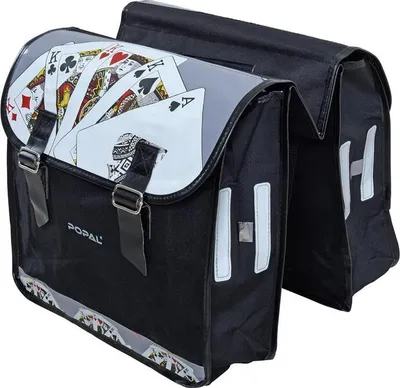 Produktbild von Fahrradtasche Doppel Gepäckträgertasche Tasche Seitentasche Gepäcktasche