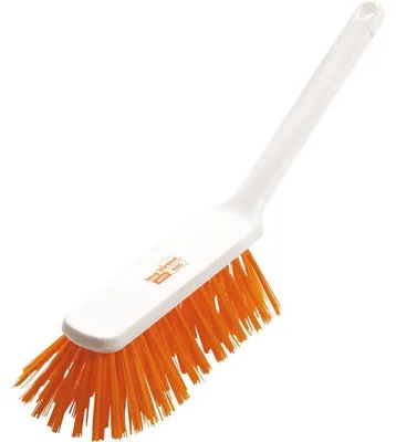 Produktbild von Haug Bürsten Handfeger ANTI BAC weiss/orange Kunststoff 31.0 cm breit (88946)