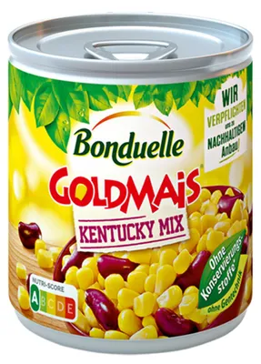 Obrázek produktu pro Bonduelle Goldmais Kentucky Mix s jemnými fazolemi 170g 6 balení