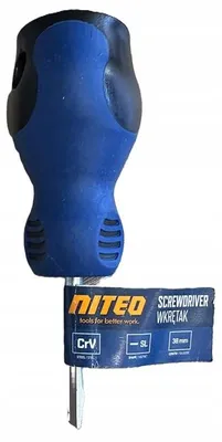 Produktbild von Niteo Kompakt Schlitz-Schraubendreher mit 38 mm Klinge