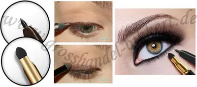 Produktbild von Eveline Cosmetics, Eye Max Precision, Kredka do oczu, granatowa