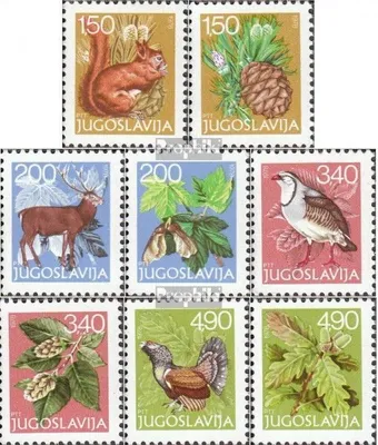 Produktbild von Briefmarken Jugoslawien 1978 Mi 1763-1770 (kompl.Ausg.) postfrisch Neujahr 1979
