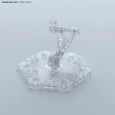 Obrázok produktu pre Základňa Action Base 5, priehľadný stojan na vystavenie Gunpla 1/144