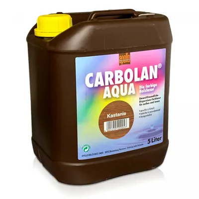 Produktbild von Carbolan® Holzschutzlasur Holzanstrich Kastanie 5 Liter