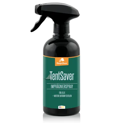 Obrázok produktu pre CampFeuer Hydroizolačný sprej TentSaver | 500 ml | pre stany, pavilóny, prepravné tašky, plážové škrupiny