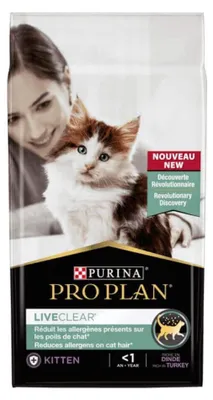 Image de Pro Plan - Liveclear Kitten < 1 an - Riche en dinde - 1,4 kg