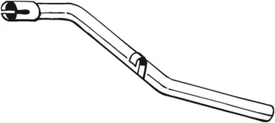 Produktbild von BOSAL Abgasrohr Auspuffrohr passend für MERCEDES-BENZ T1 Bus (601) Hinten 377-403